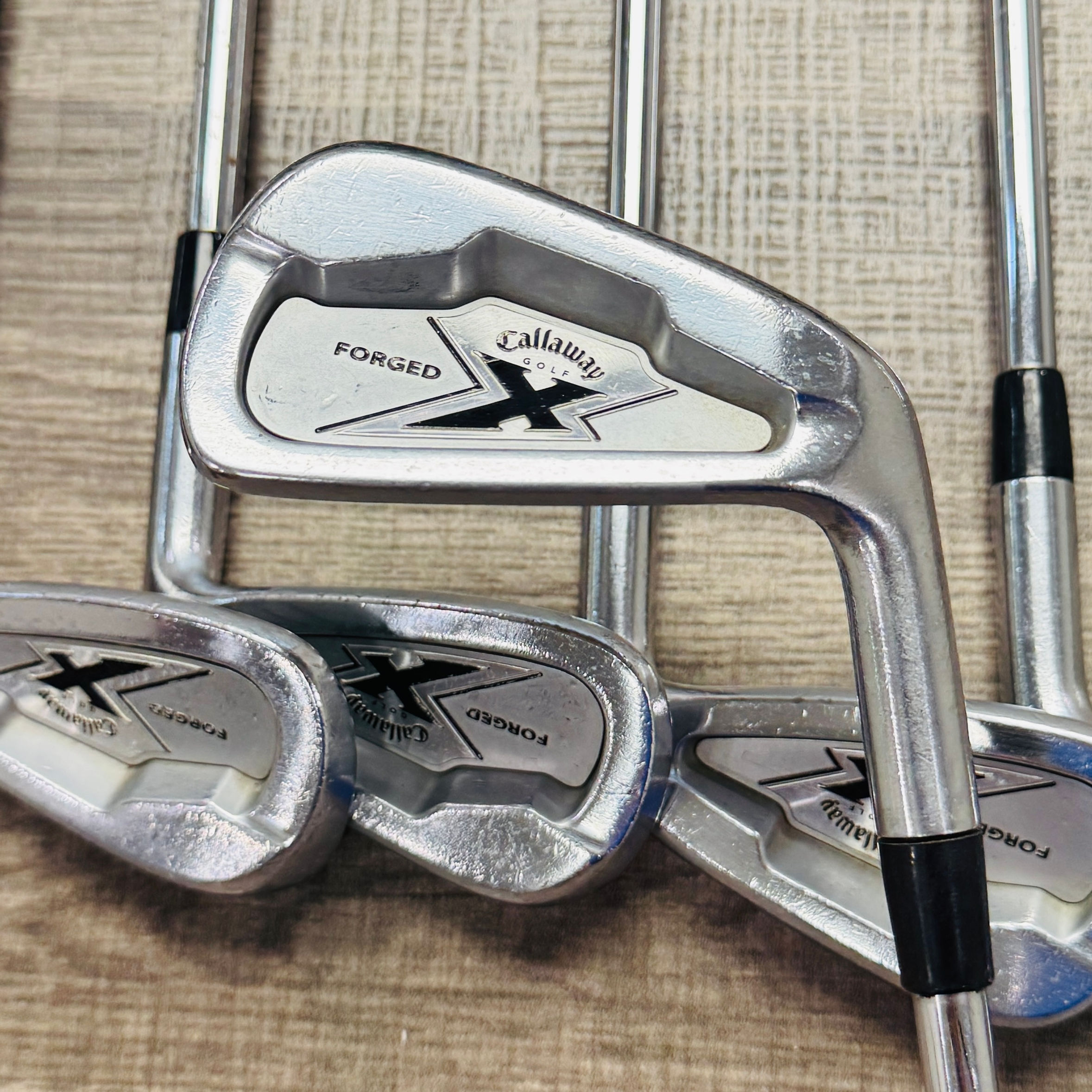 55) Callaway X Forged Iron Set 4-PW / Project X Steel, Stiff
