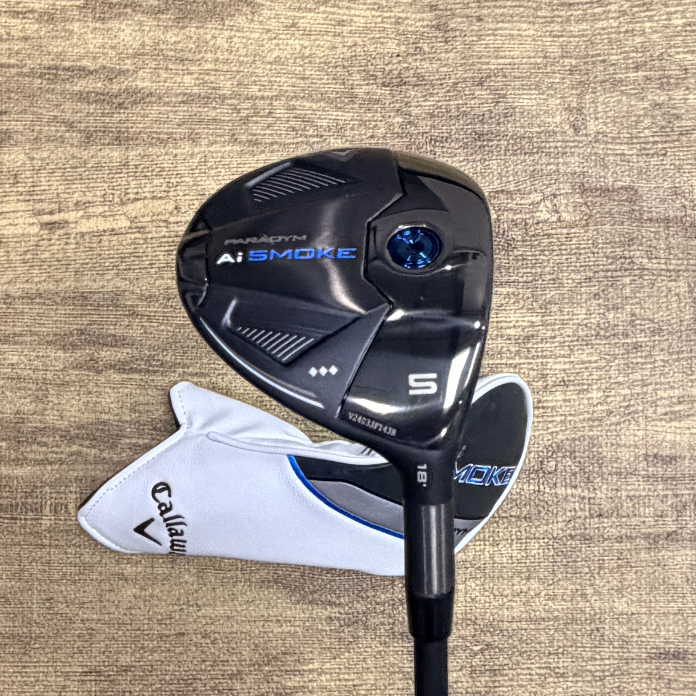 2458)  5 Wood- Callaway Paradym Ai Smoke Triple Diamond w/ Headcover, Regular