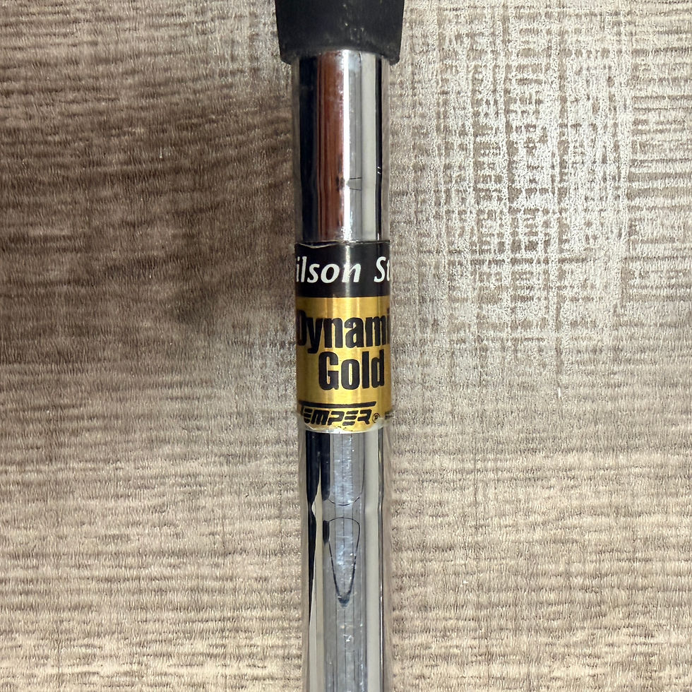 Thumbnail: 293) Wilson Staff Pi5 Iron Set 3‑PW / Dynamic Gold & Steel, Stiff