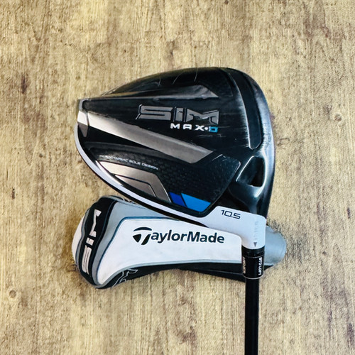 2195) 10.5° Driver- Taylormade SIM Max D w/ Headcover, X