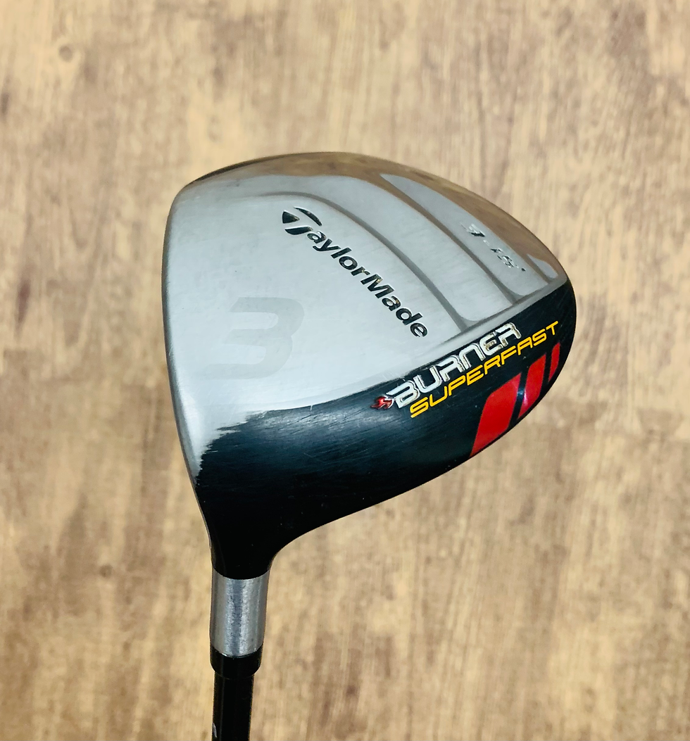 891)  LH 3 Wood- Taylormade Burner Superfast, Regular
