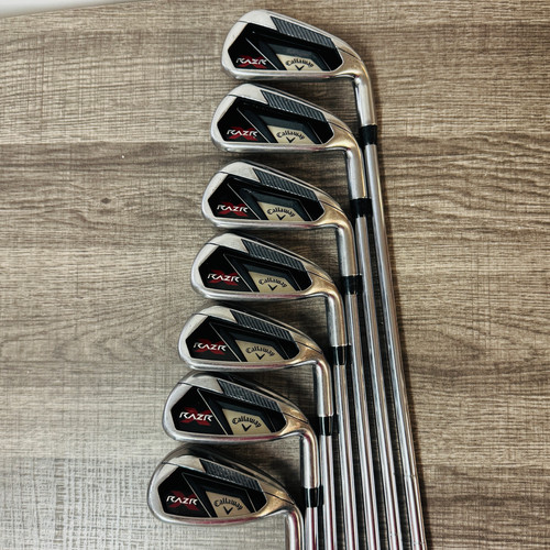197) Callaway Razr X Iron Set 5-AW / Steel, Regular | Golf Plugg