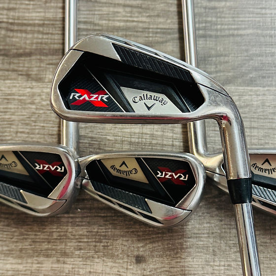 197) Callaway Razr X Iron Set 5-AW / Steel, Regular | Golf Plugg