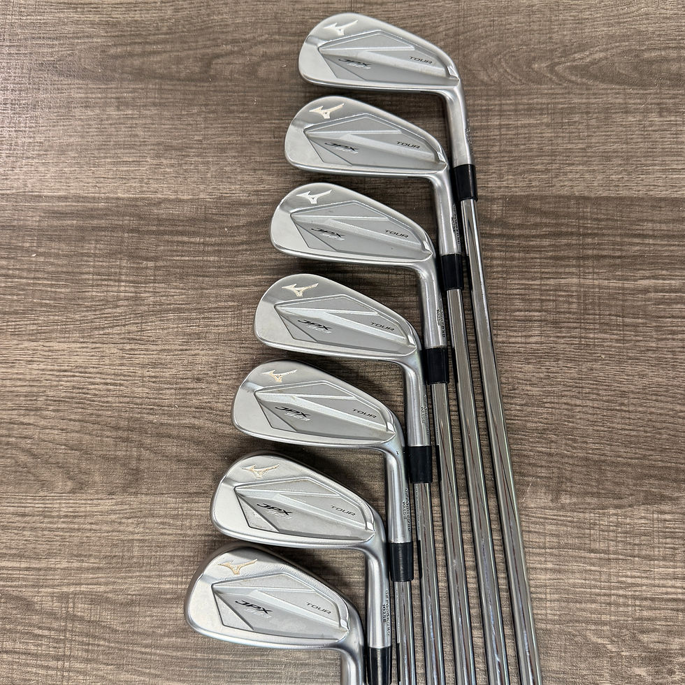 Thumbnail: 185)  Mizuno JPX 923 Tour Iron Set 4-PW / Project X Rifle Steel, X Stiff