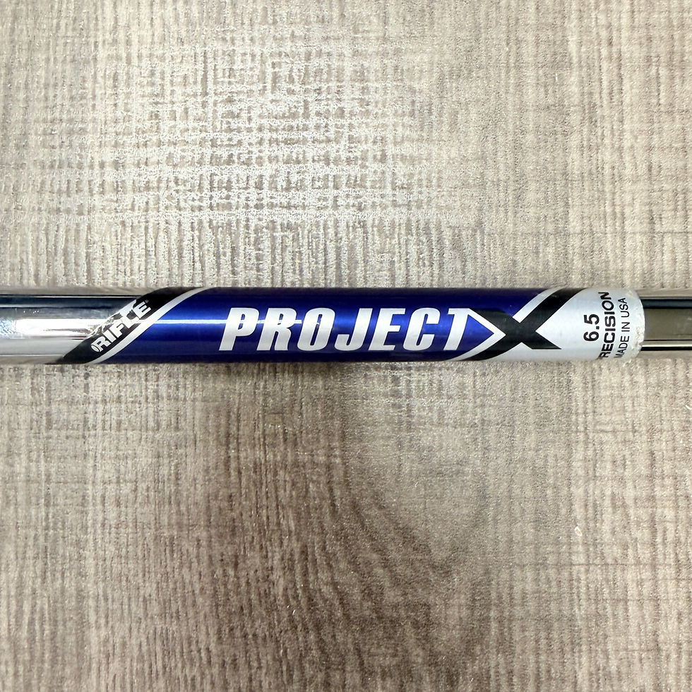 Thumbnail: 54)  -1/4” Taylormade P7MC 2023 Iron Set 4-PW / Project X Rifle Steel, X Stiff