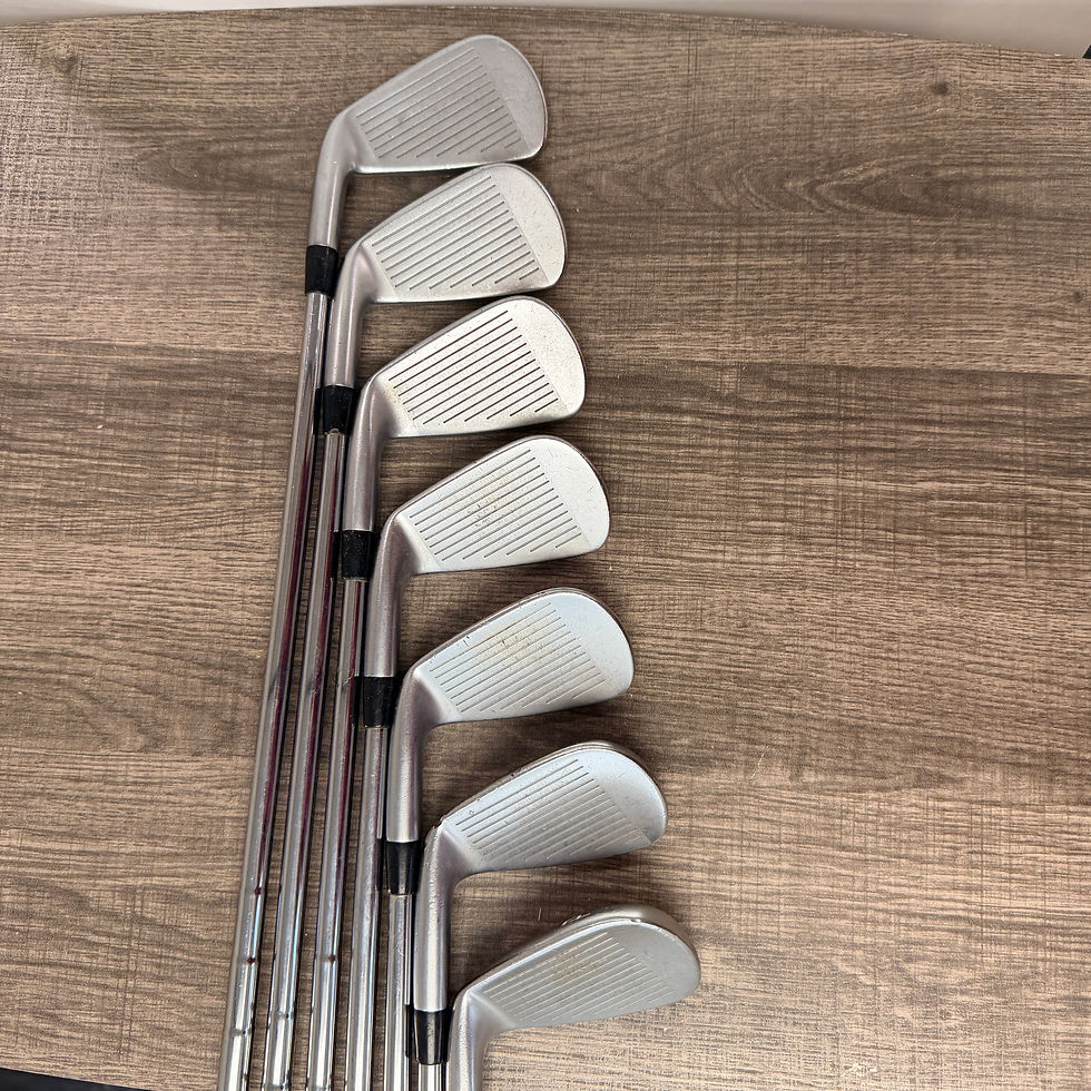 Thumbnail: 94)  Mizuno JPX 919 Forged Iron Set 4-PW / Dynamic Gold Steel, Stiff