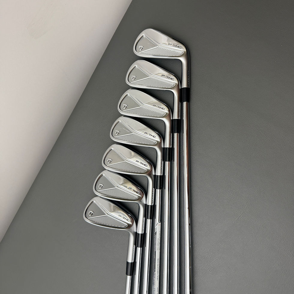 Thumbnail: 137)  Taylormade P7MC 2023 Iron Set 4-PW / KBS Steel, Stiff