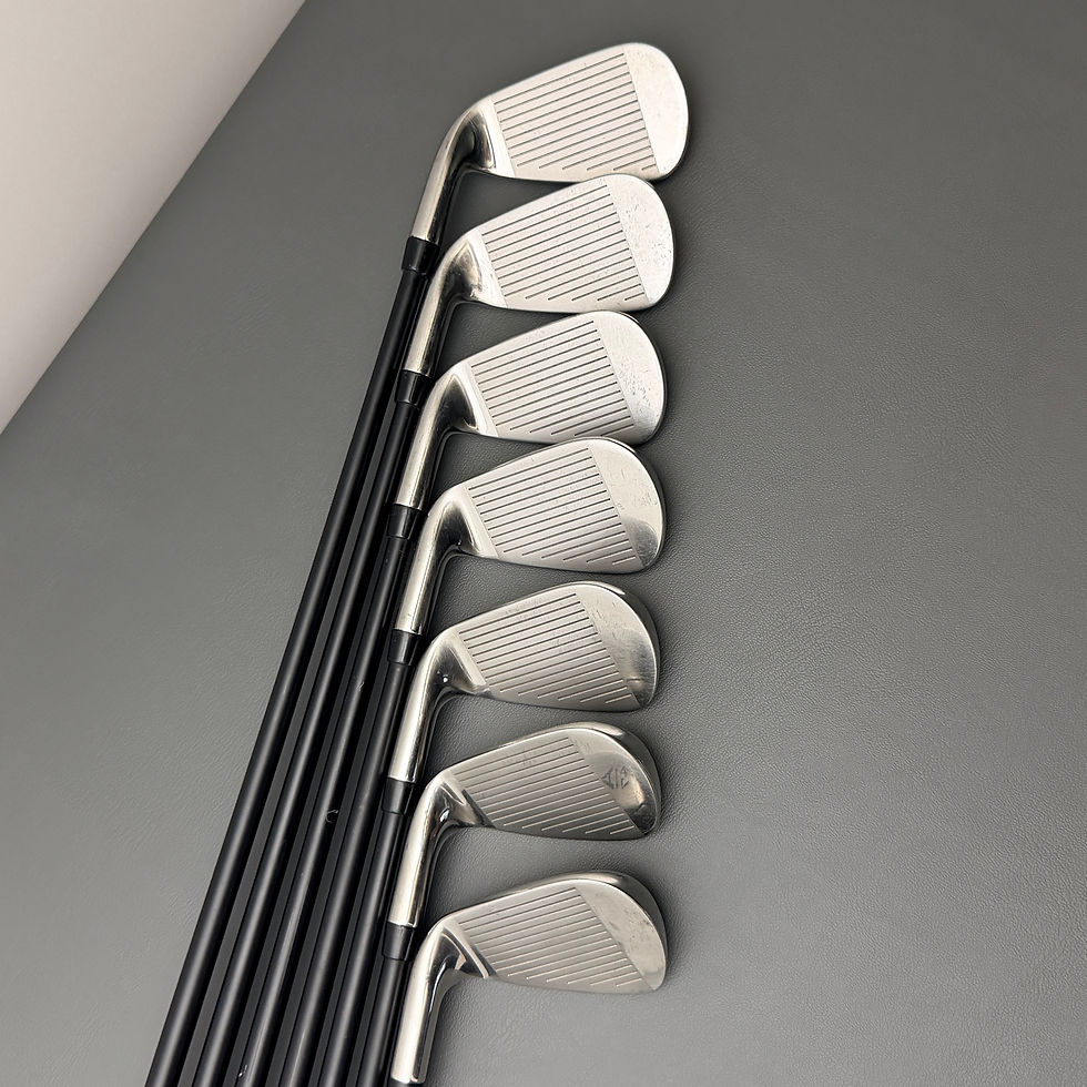 Thumbnail: 252)  Callaway Paradym Ai Smoke HL Iron Set 6-AW,GW / Cypher Graphite, Regular