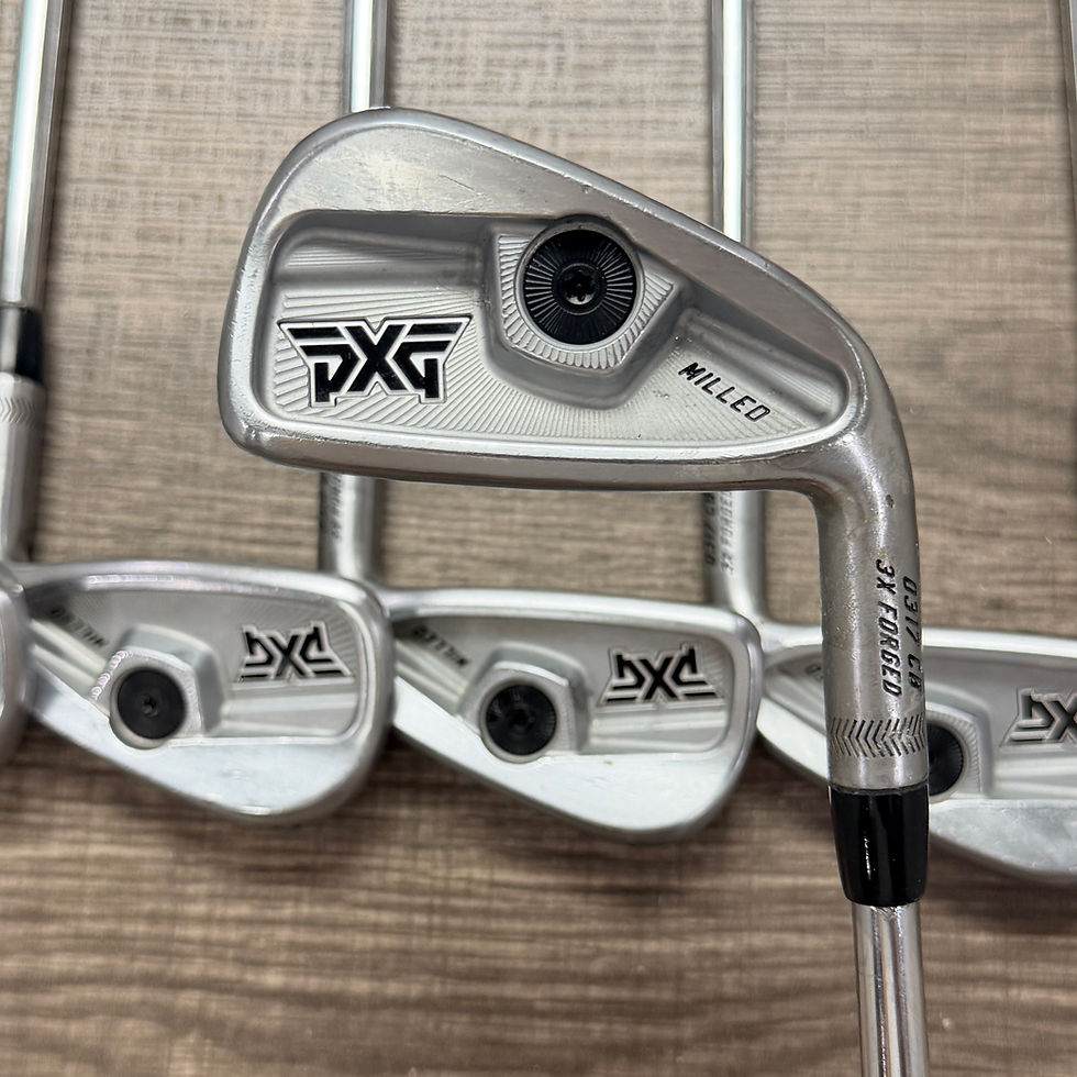 2413) PXG 0317 CB Iron Set 4‑PW / Dynamic Gold Steel, Stiff