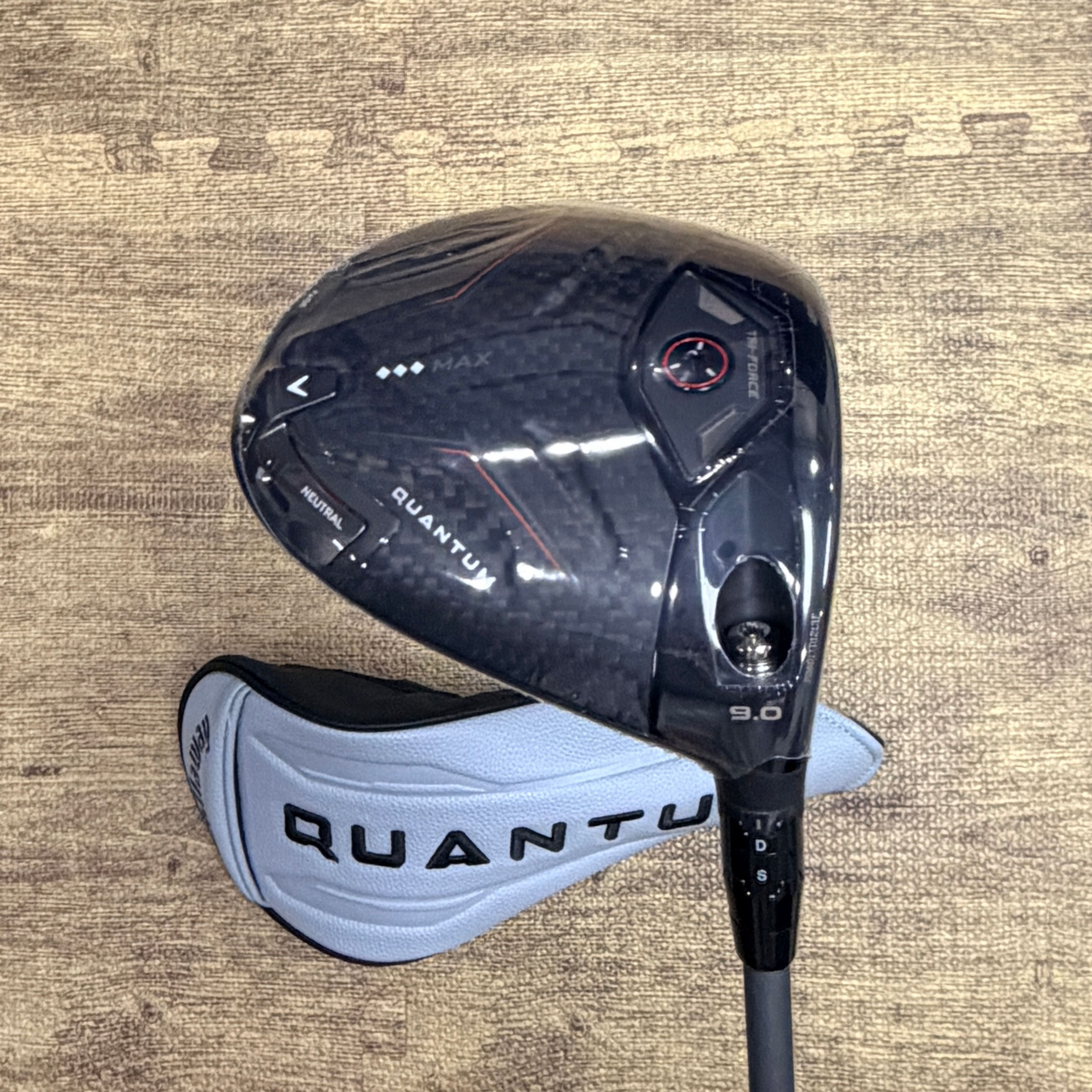 2899)  New- 9° Driver- Callaway Quantum Triple Diamond Max w/ Headcover, Stiff 