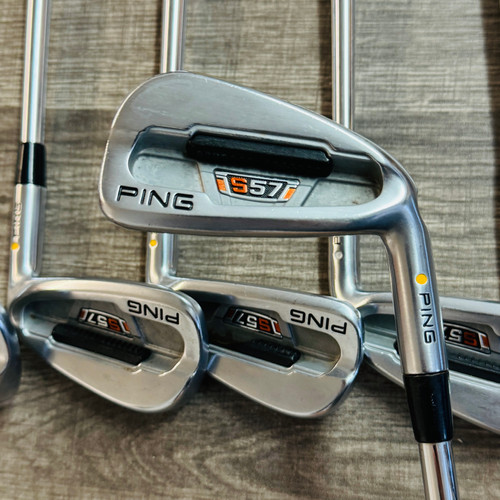 431) Ping S57 Iron Set 4-P / Steel, Stiff | Golf Plugg