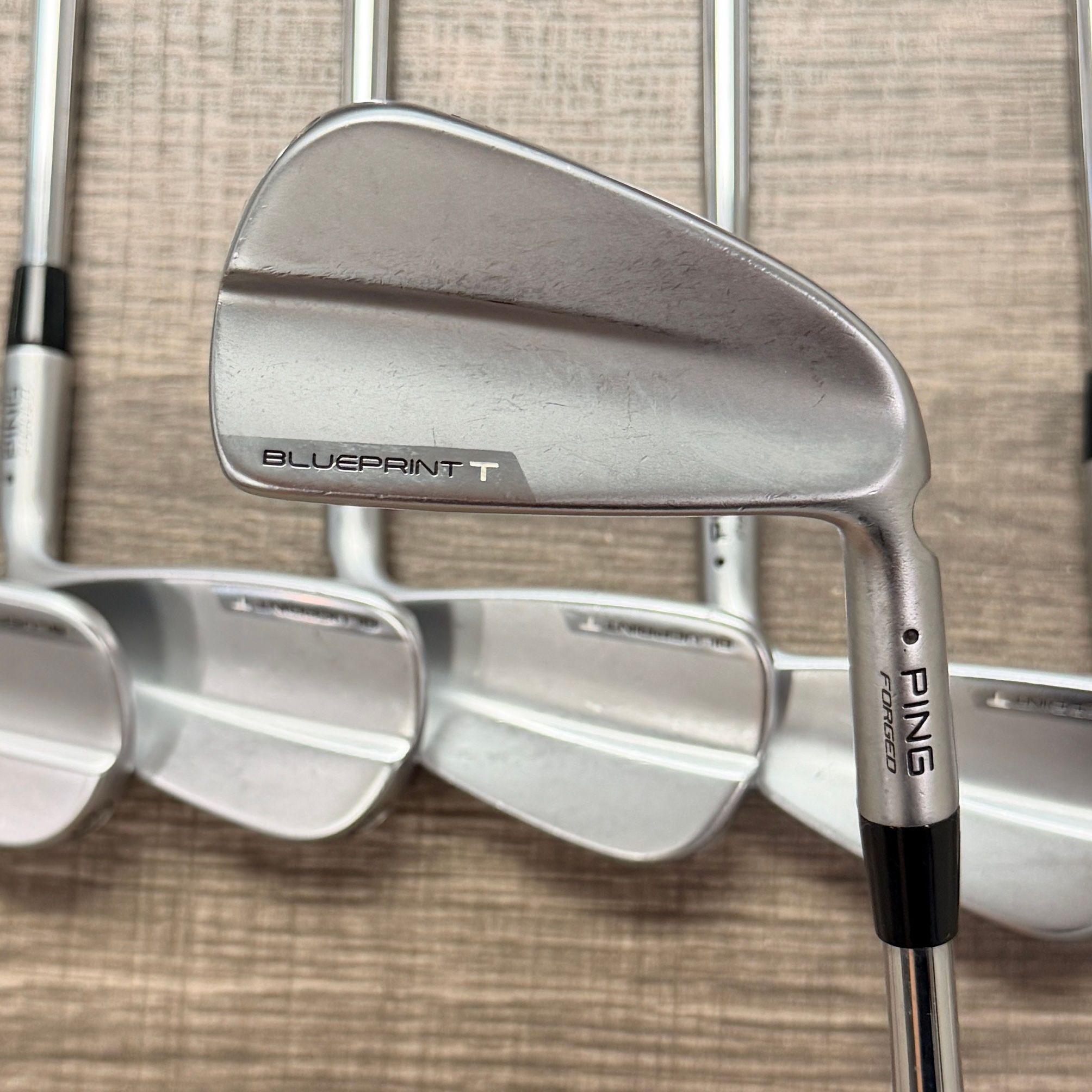 69)  2024 Ping Blueprint T Iron Set 4-PW / Dynamic Gold Steel, Stiff