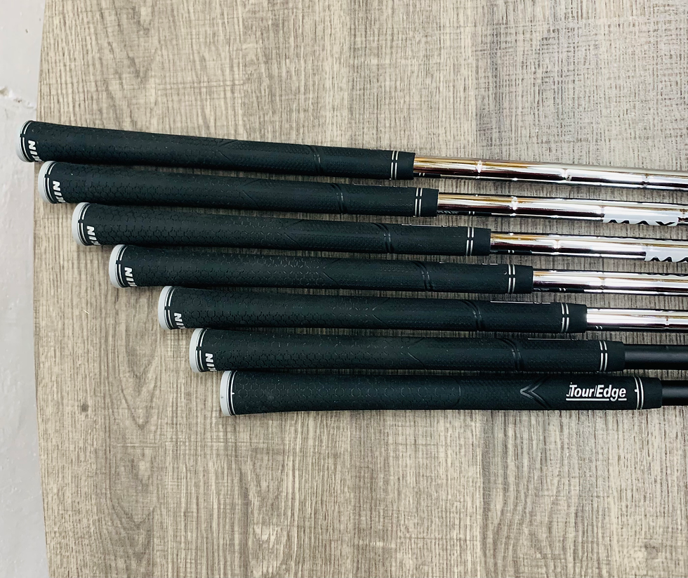 Thumbnail: 123)  Tour Edge C521 Hybrid-Iron Set 4H-P / KBS, Stiff