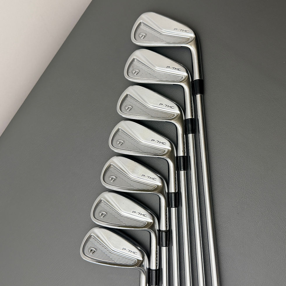 Thumbnail: 490)  Taylormade P7MC Iron Set 4-PW / Project X IO Steel, Stiff
