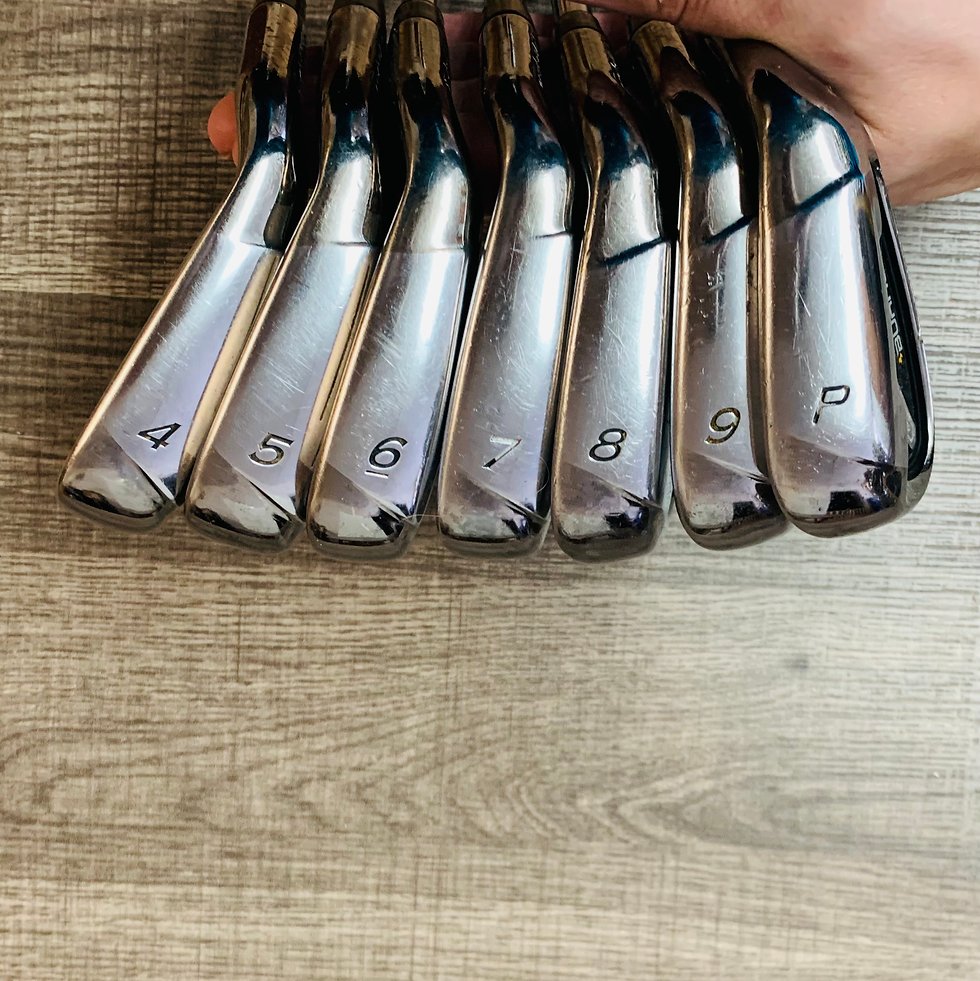 Thumbnail: 405)  Taylormade Burner Iron Set 4-P / Steel, Regular
