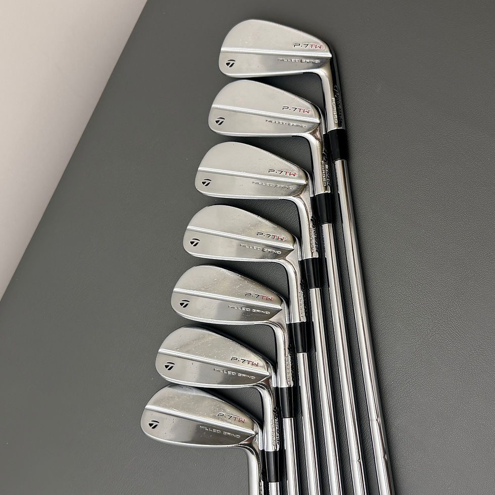 Thumbnail: 175)  Taylormade P7TW Iron Set 4-PW / KBS Steel, X Stiff