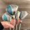 Thumbnail: 2744) Women’s Ping Rhapsody Golf Set Driver,3W,5W,7W,6,8,9,SW / Lite