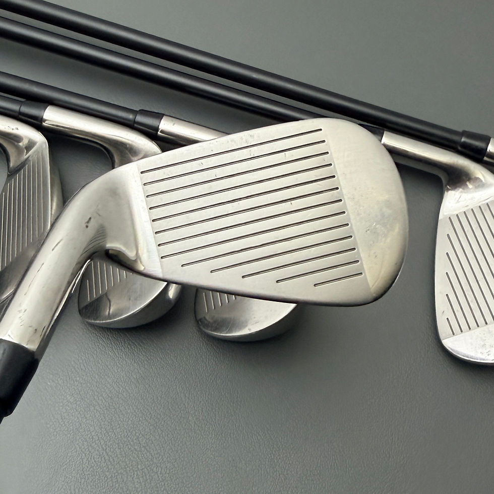 Thumbnail: 252)  Callaway Paradym Ai Smoke HL Iron Set 6-AW,GW / Cypher Graphite, Regular