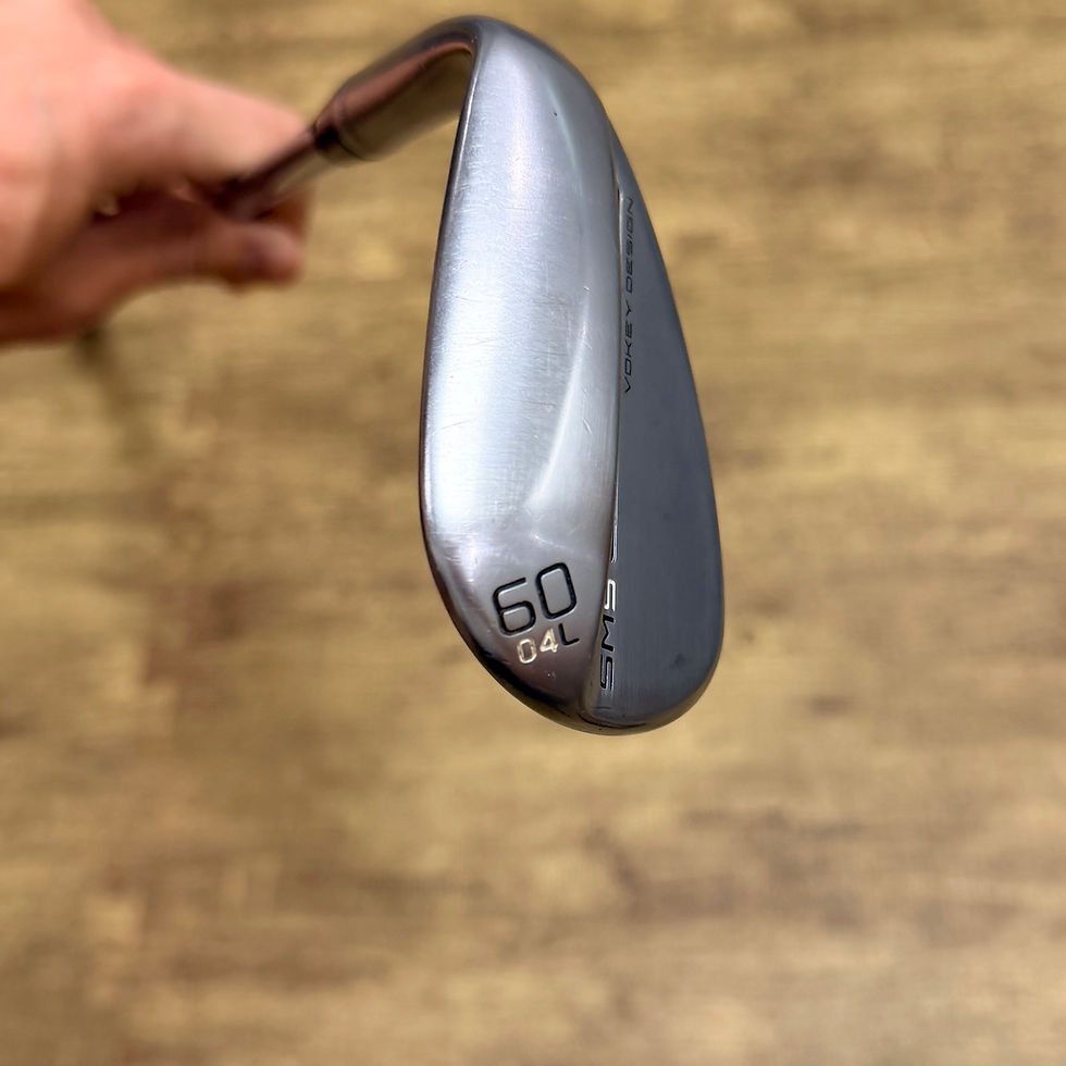 Thumbnail: 3016)  60° Wedge- Titleist Vokey SM9 / Wedge Flex