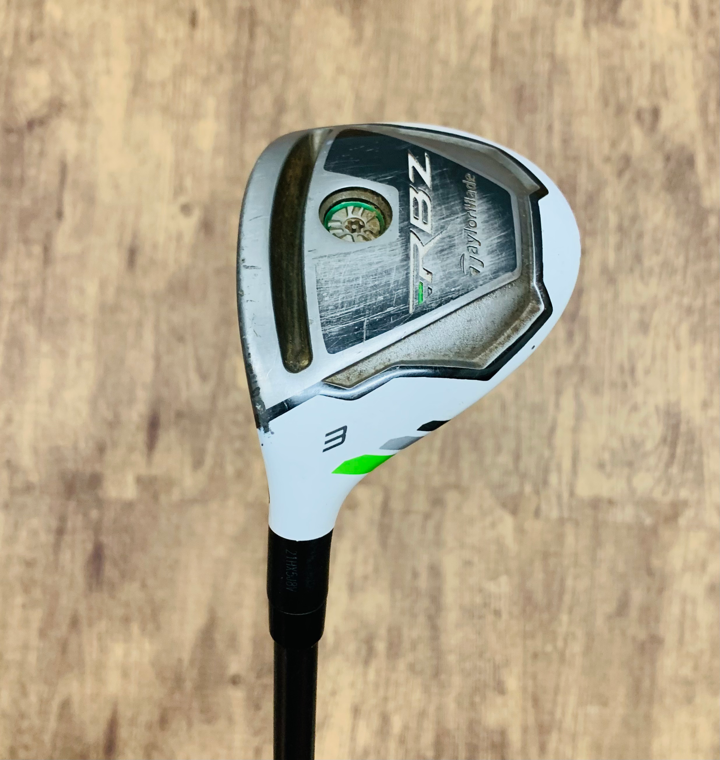 496)  LH 3 Hybrid- Taylormade RBZ, Regular
