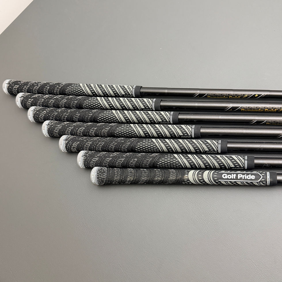 Thumbnail: 518)  New- Limited Edition Srixon ZXi7 Black Iron Set 4-PW / DG TI Steel, Stiff