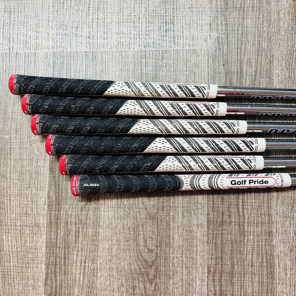 Thumbnail: 225)  2023 Taylormade P7MC/P7MB Iron Set 5-P / Project X LZ Steel, Stiff