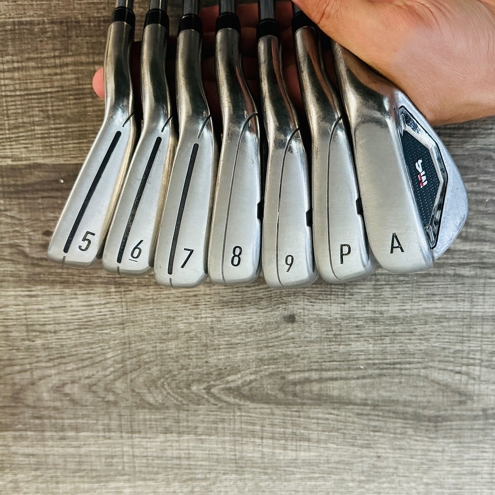 Thumbnail: 205)  Taylormade M4 Iron Set 5-A / KBS Max 85 Steel, Stiff