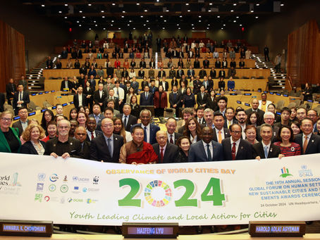 Invigorating Innovation and Local Leadership for a Sustainable Urban Future– The 19th Global Forum on Human Settlements Successfully Held at UN Headquarters