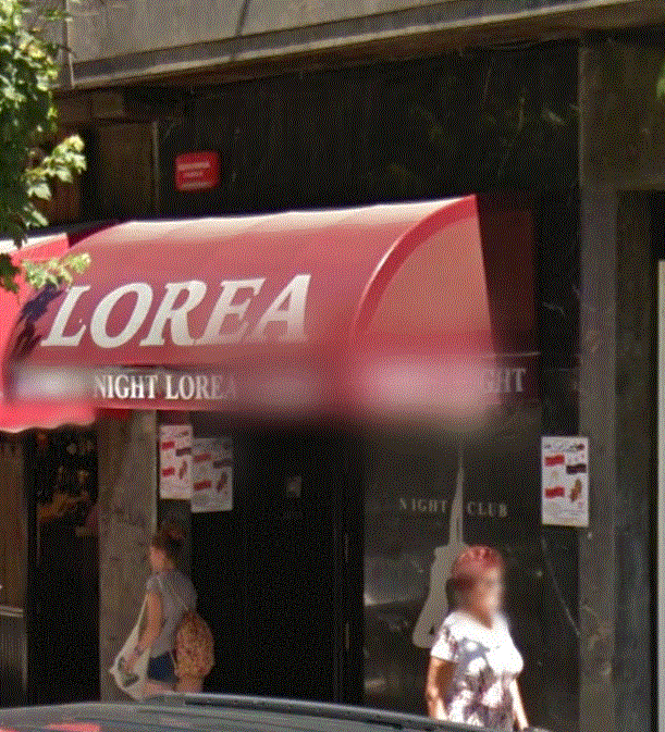 club lorea en la calle alameda de urquijo