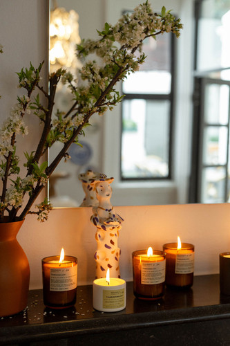 Amber Glass Candle | Rekindle Candle Co.