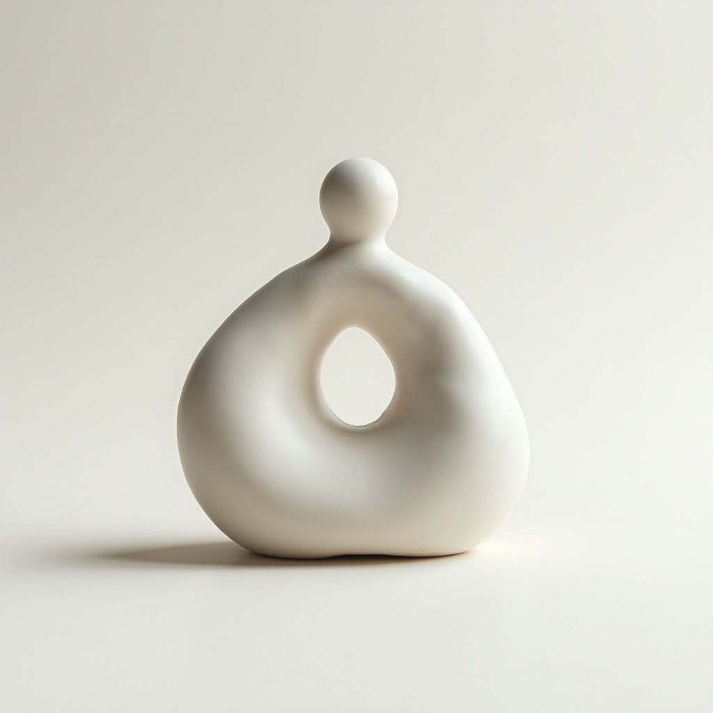 Meditative Ceramic Sculpture
