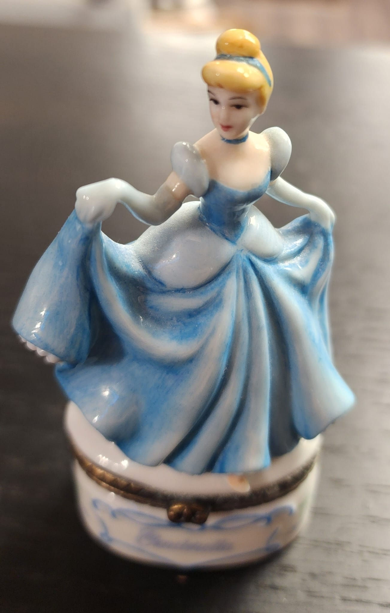 Disney Cinderella Trinket Box Figurine