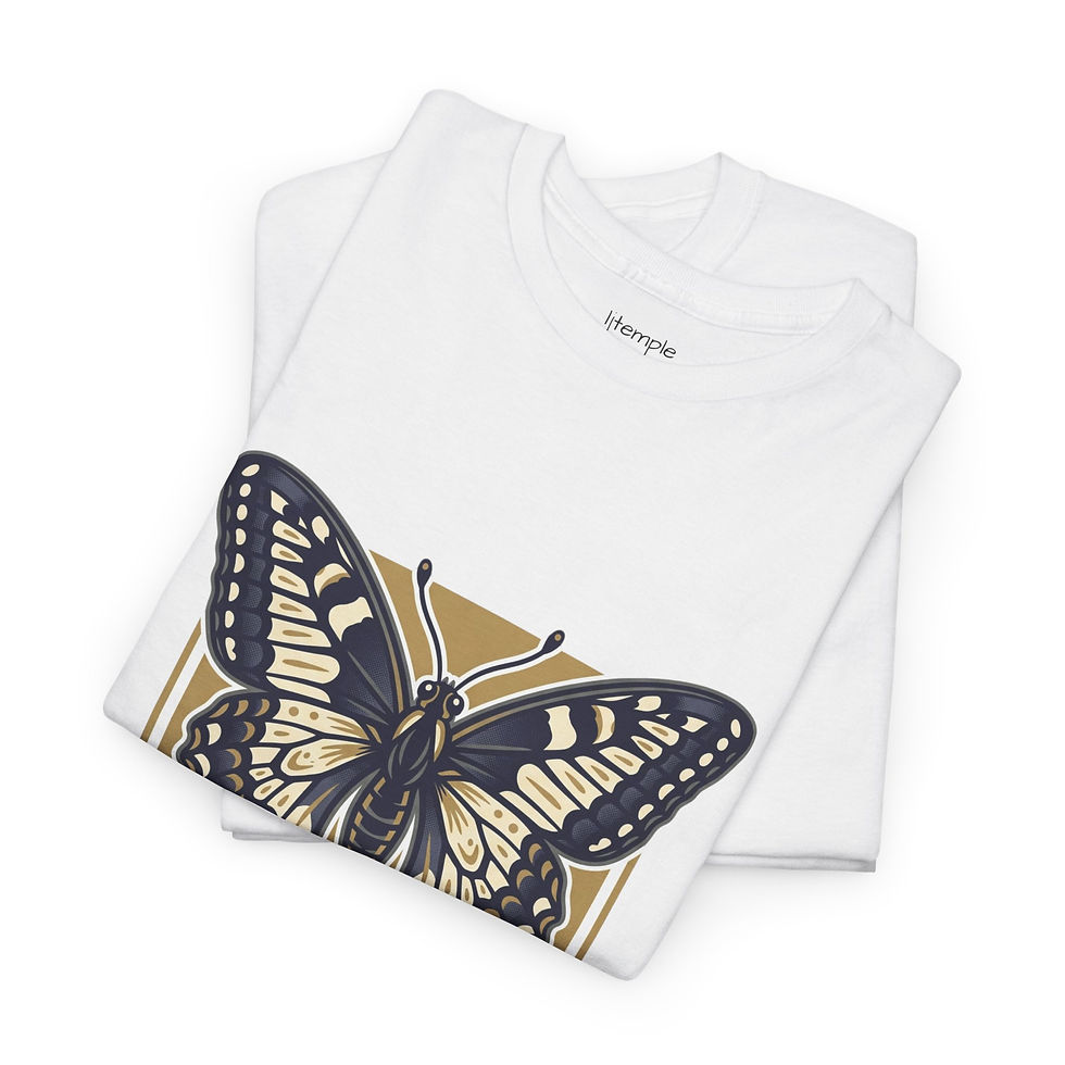 Thumbnail: Butterfly "Created for Glory" — 2 Corinthians 5:17 Inspirational T‑Shirt