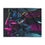 Thumbnail: Harlequin Duo Arctic Fleece Blanket – Neon Jester Plush Throw