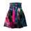 Thumbnail: Vibrant Clown Print Women's Skater Skirt