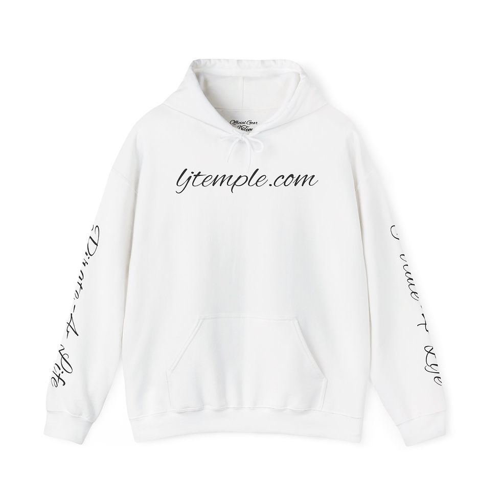 Pirate 4 Life Hoodie - Script Logo Pullover with Sleeve Text