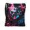 Thumbnail: Adjustable Tote Bag — Dark Circus Clown & Poseidon All-Over Print