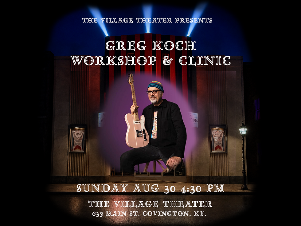 Greg Koch Guitar Workshop & Clinic