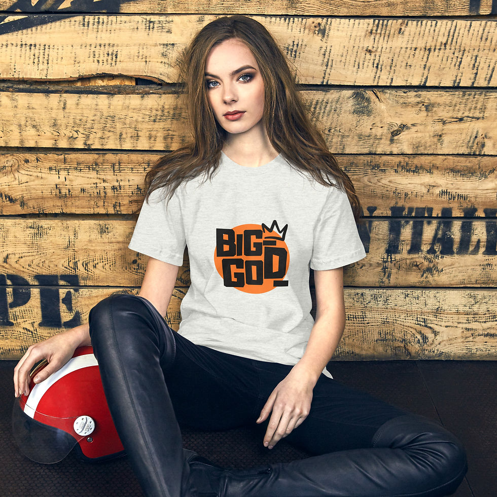 Thumbnail: BIG GOD Unisex t-shirt 