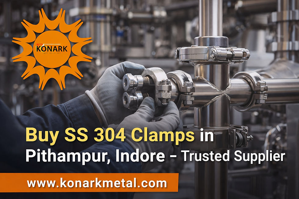 buy SS 304 clamps in Pithampur Indore