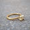 Thumbnail: 18k Gold Raw Yellow Diamond Ring