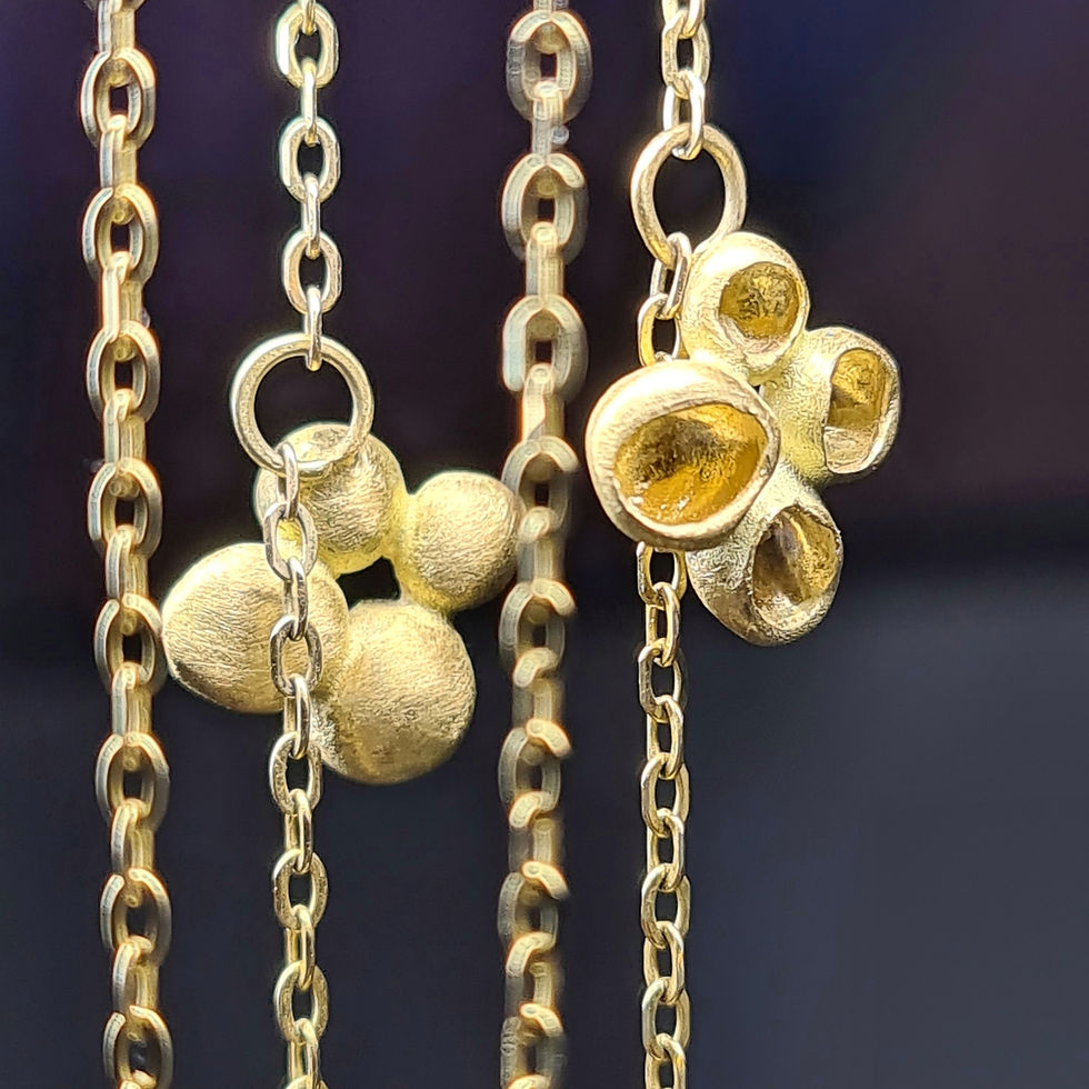 Thumbnail: Buds Charm Necklace