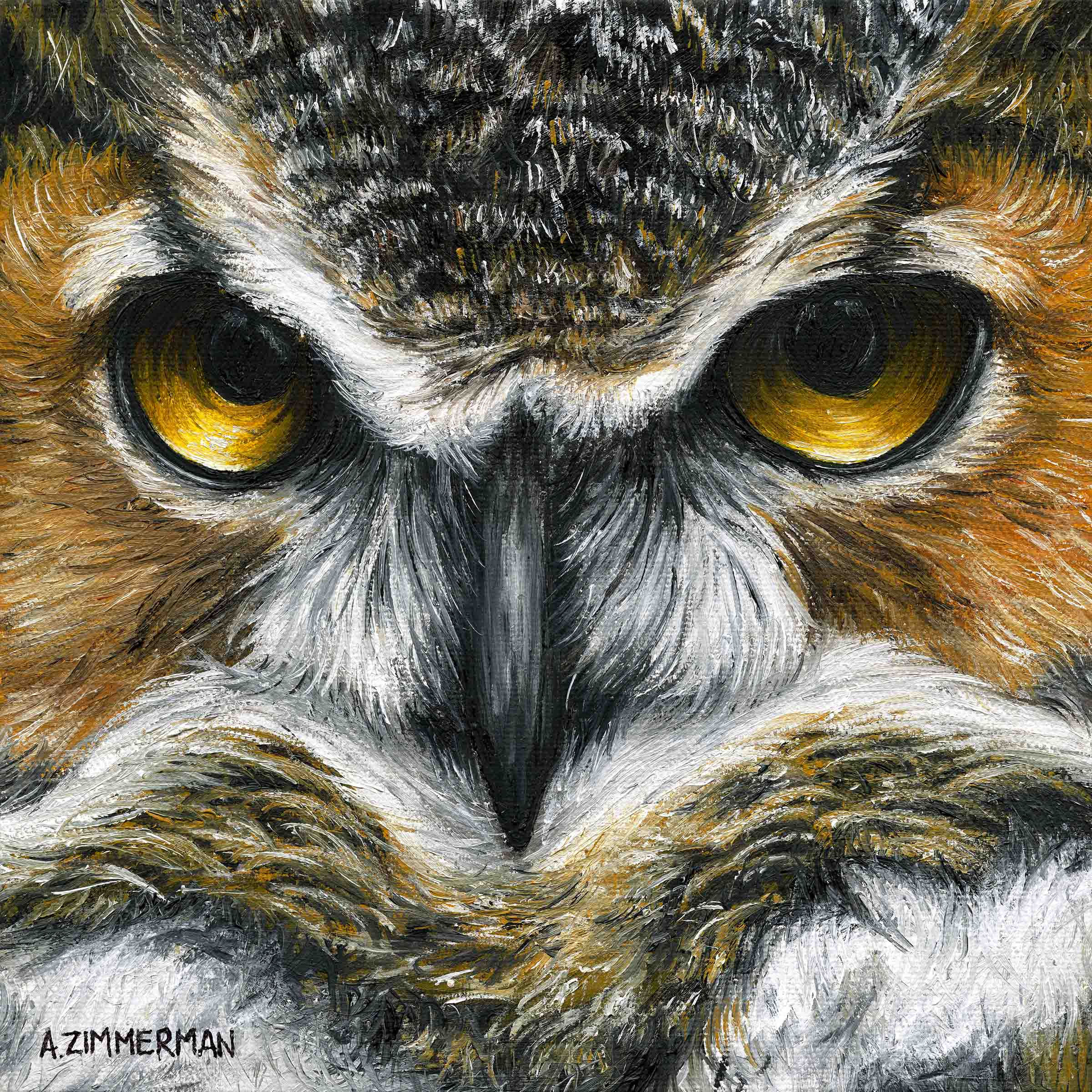 Golden-Eyed Owl