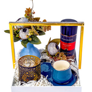 (DEW 006) Wooden Basket Tray with handle