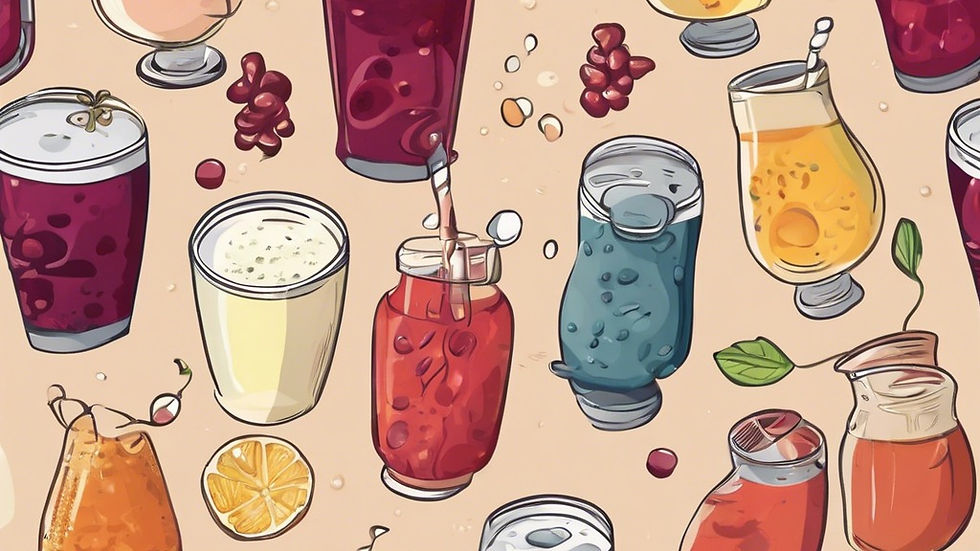 Make Probiotic Drinks illustration