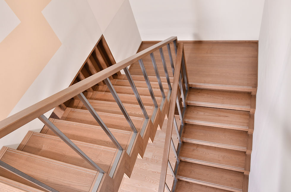 Wood & Metal Staircases