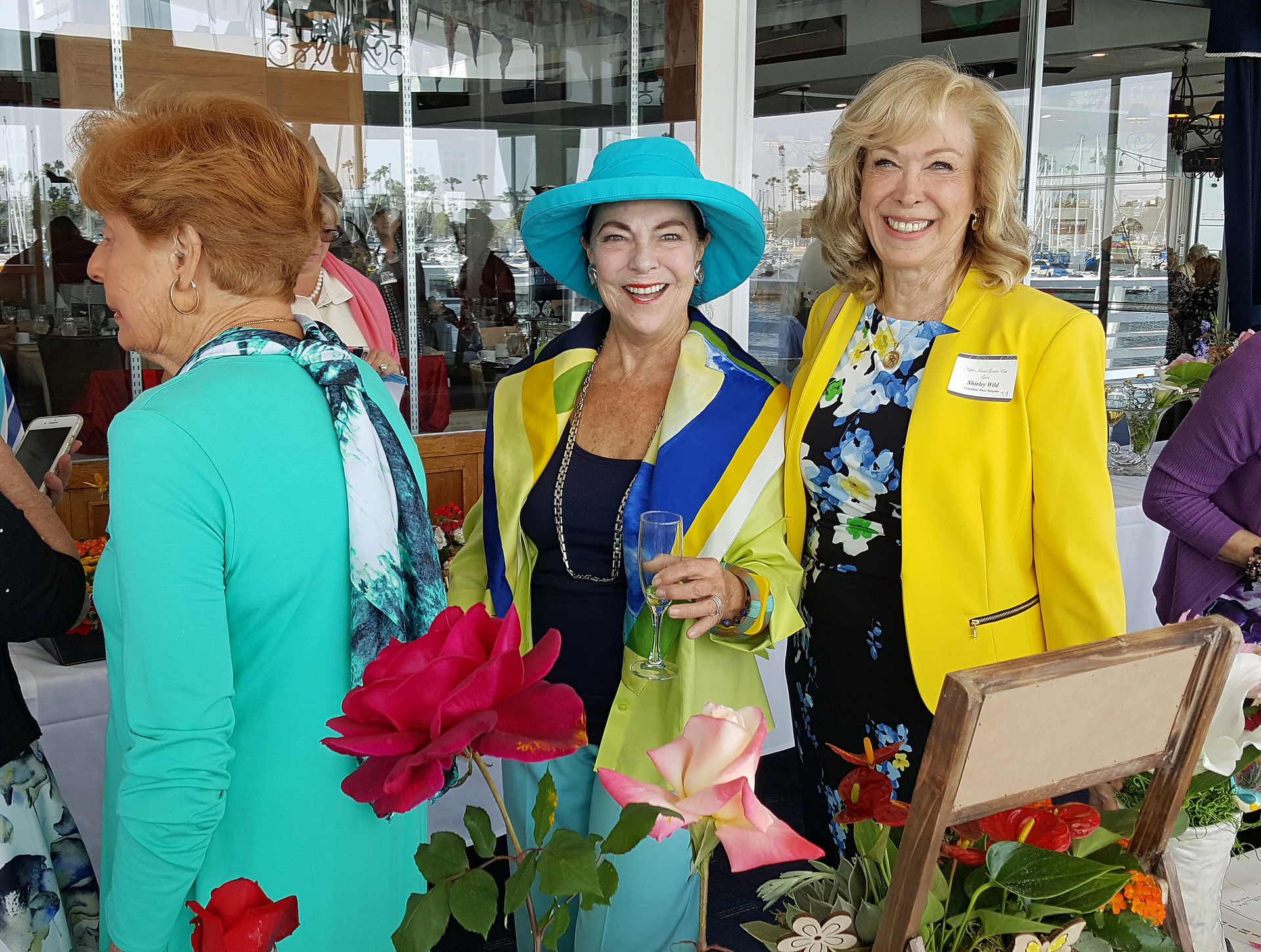 Shirley Wild and guest