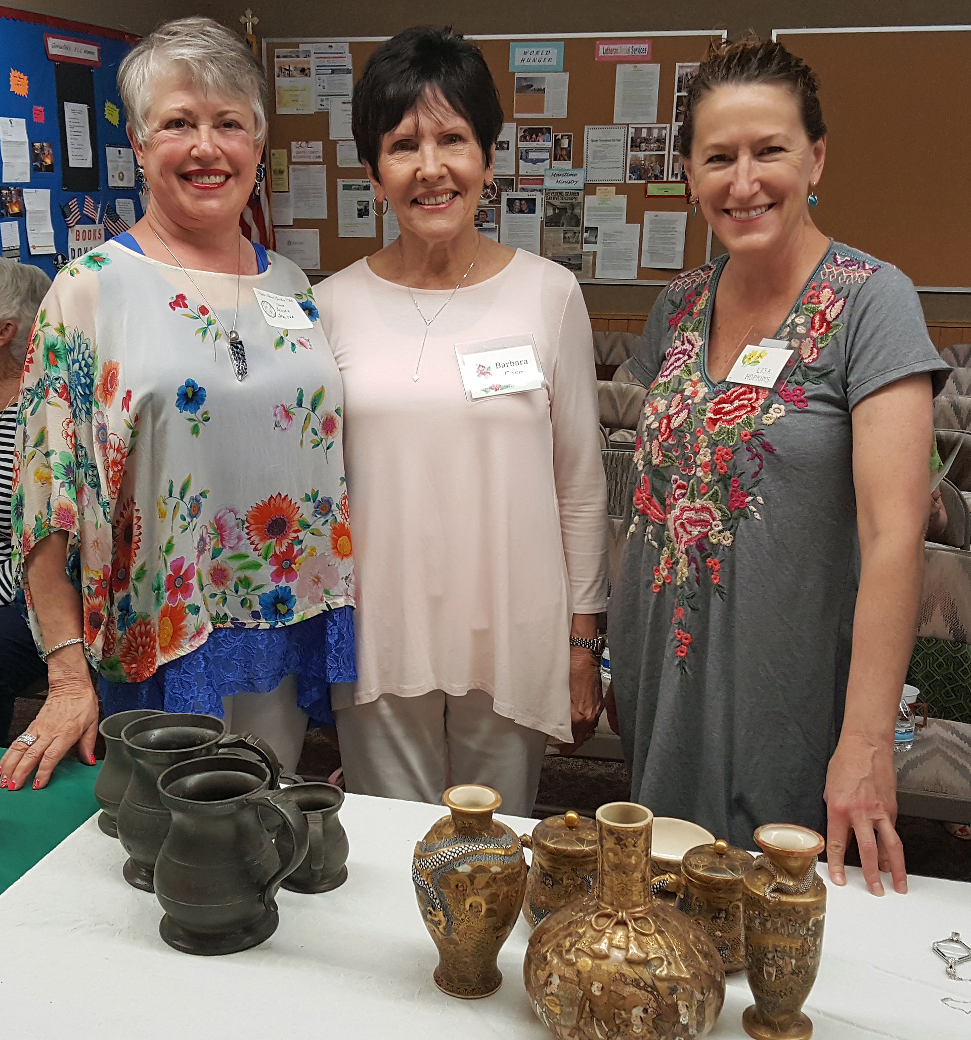 Sandra, Barbara, Lisa