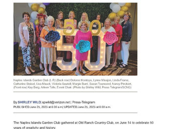 Long Beach Press Telegram NIGC Anniversary Article