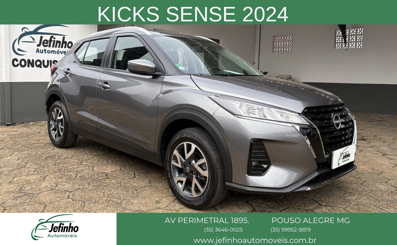 NISSAN KICKS SENSE 1.6 CVT 2024